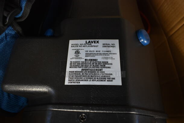 BRAND NEW SCRATCH AND DENT! Lavex 457LAVBP6QT 6 Qt. Backpack Vacuum with HEPA Filtration and 8-Piece Tool Kit. Tested and Working! - Image 7 of 8