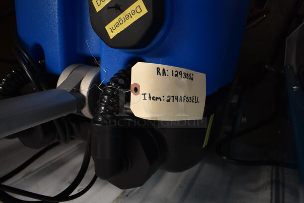 BRAND NEW SCRATCH AND DENT! Lavex 274AFS3ELC 13" Corded Walk Behind Disc Floor Scrubber with Scrub Brush - 3 Gallon. Tested and Working! - Image 4 of 7