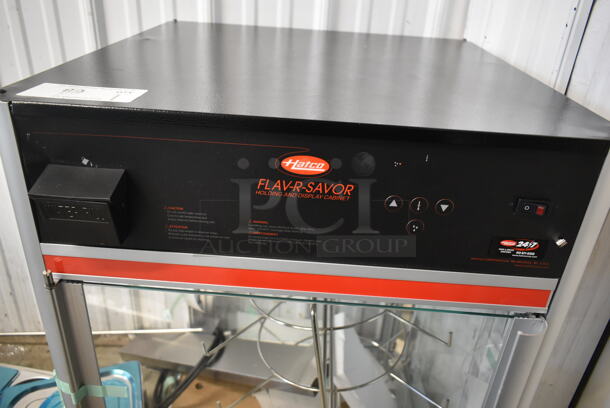 BRAND NEW SCRATCH AND DENT! Hatco FSDT-2 Metal Commercial Countertop Heated Warming Display Merchandiser. One Glass Pane Is Missing. 120 Volts, 1 Phase. Tested and Working! - Image 3 of 9