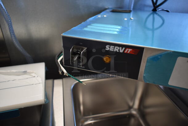 BRAND NEW SCRATCH AND DENT! ServIt 423SWTD48 Stainless Steel Commercial Warming Strip. 120 Volts, 1 Phase. - Image 3 of 5