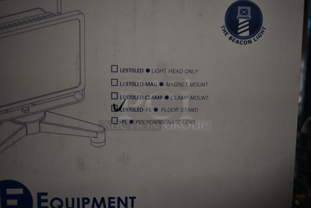 5 BRAND NEW SCRATCH AND DENT! Lind Equipment LE970LED-FS LED Floodlight with 360 Yoke, 15' Cord, and Floor Stand - 40W, 5,945 Lumens. 5 Times Your Bid! - Image 4 of 5