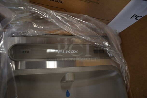 BRAND NEW SCRATCH AND DENT! Zurn Elkay LZWSRK 438LZWSRK Light Gray Filtered Bottle Filling Station Add-On Kit with Touchless Sensor Activation for Pushbar-Activated EZ Style Water Coolers - Image 3 of 5