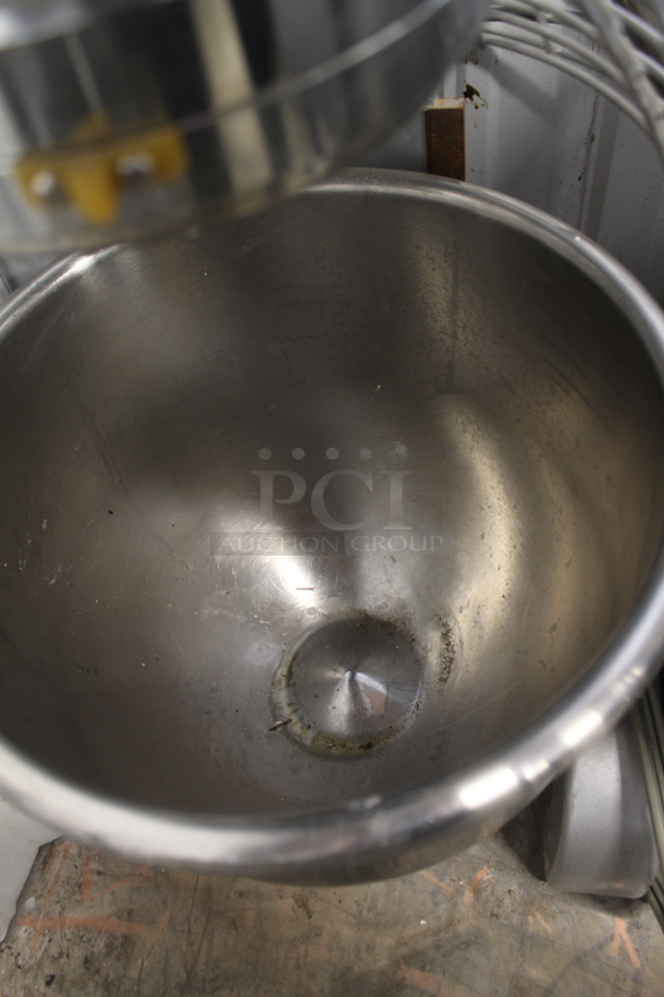 General Metal Commercial Countertop Planetary Dough Mixer w/ Stainless Steel Mixing Bowl, Bowl Guard, Paddle, Whisk and Dough Hook Attachments. Tested and Does Not Power On - Image 7 of 7