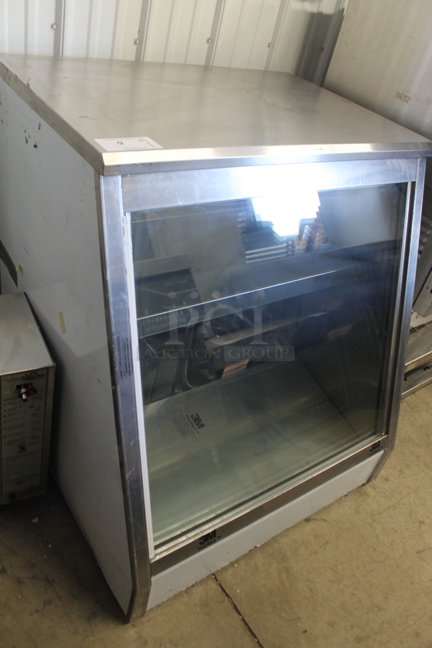 CustomCool FVCD36R Stainless Steel Commercial Floor Style Deli Display Case Merchandiser. 115 Volts, 1 Phase. Cannot Test Due To Missing Power Cord - Image 2 of 3