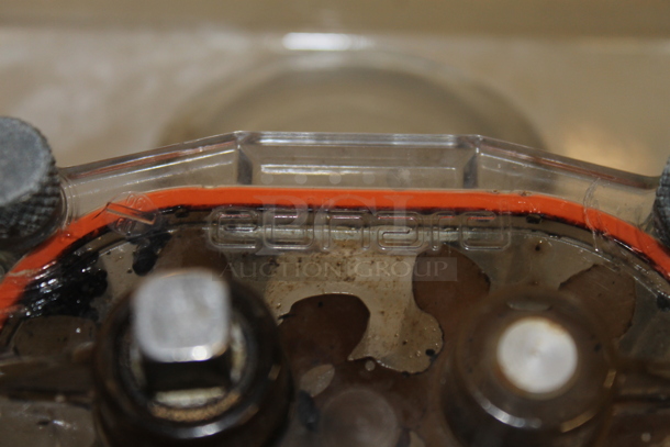 3 Clear Poly Pastry Filler Hoppers. No Lids. 2 w/ 2 Spouts and 1 w/ 1 Spout. 3 Times Your Bid! - Image 4 of 5