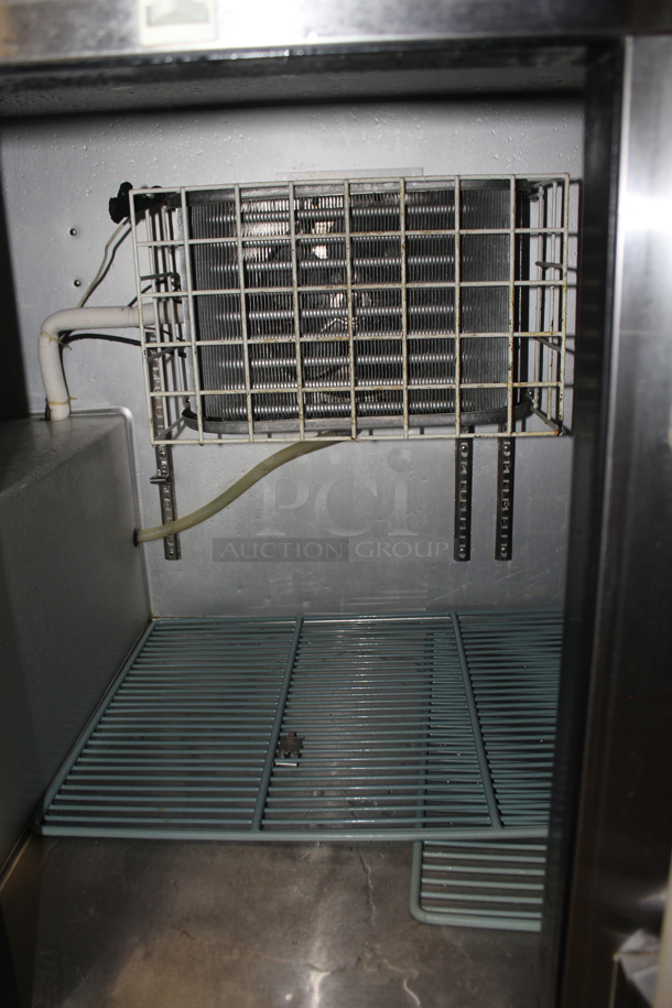 2014 Leader LB60 S/C Stainless Steel Commercial 3 Door Undercounter Cooler. 115 Volts, 1 Phase. Tested and Powers On But Does Not Get Cold - Image 4 of 6