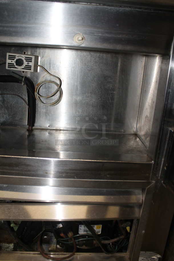  Leader LB48 Stainless Steel Commercial 2 Door Undercounter Cooler. 115 Volts, 1 Phase. Tested and Powers On But Does Not Get Cold - Image 3 of 5
