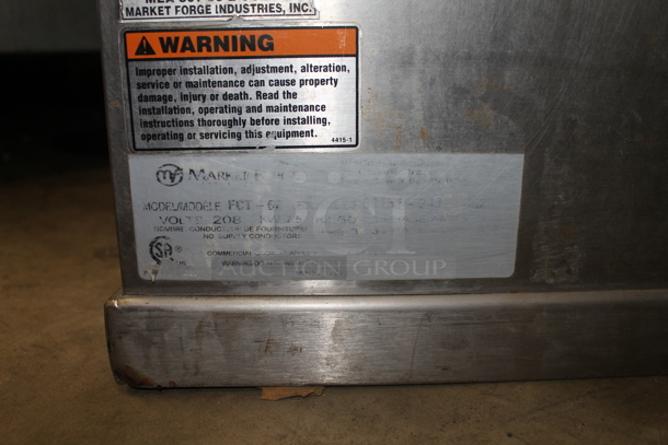 Market Forge FCT-6 Stainless Steel Commercial Countertop Electric Powered 6 Gallon Steam Kettle. 208 Volts, 1 Phase. - Image 5 of 5