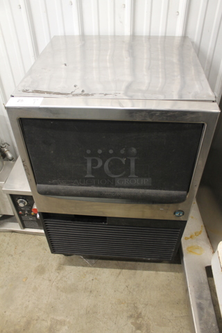 Hoshizaki KM-101BAH Stainless Steel Commercial Undercounter Self Contained Ice Machine. 115 Volts, 1 Phase.