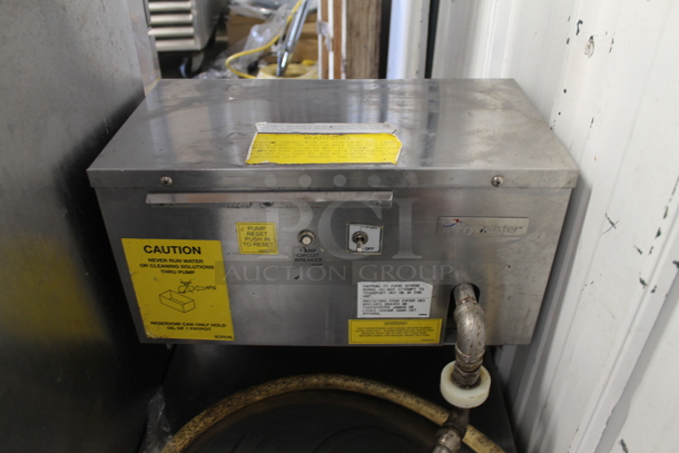 2015 Frymaster PF95LP Stainless Steel Commercial Floor Style Oil Filtration System on Commercial Casters.  - Image 2 of 5