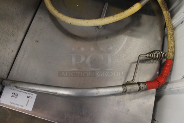 2015 Frymaster PF95LP Stainless Steel Commercial Floor Style Oil Filtration System on Commercial Casters.  - Image 3 of 5