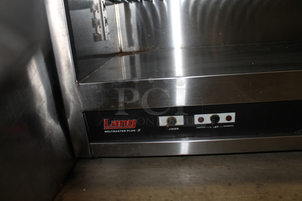 Lang 36CMWTF-208V Stainless Steel Commercial Electric Powered Cheese Melter. 208 Volts. - Image 2 of 4