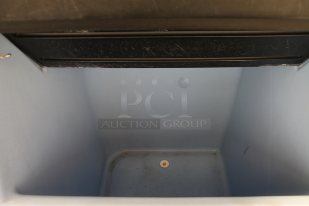 2017 Scotsman C0830SA-32E Stainless Steel Commercial Ice Head on Commercial Ice Bin. 208/230 Volts, 1 Phase.  - Image 4 of 5