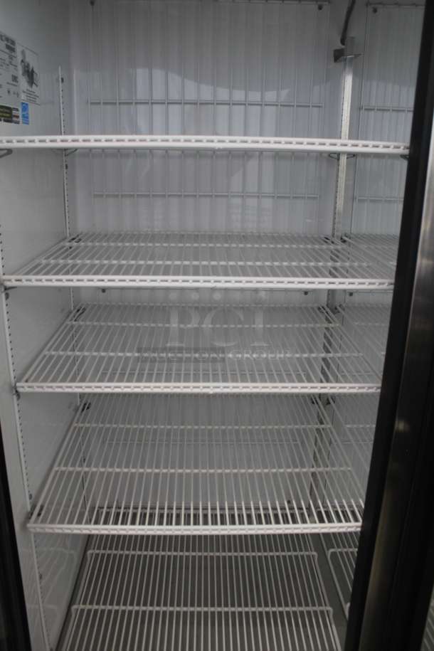 True GDM-49F-LD ENERGY STAR Metal Commercial 2 Door Reach In Freezer Merchandiser w/ Poly Coated Racks. 115/208-230 Volts, 1 Phase. - Image 3 of 4