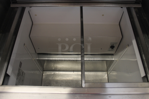 True TSSU-27-12M-B Stainless Steel Commercial Prep Table w/ Over Shelf. 115 Volts, 1 Phase. Tested and Working! - Image 2 of 4
