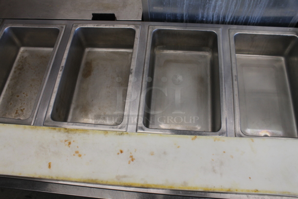 Eagle Stainless Steel Commercial 4 Bay Steam Table w/ Under Shelf. Cannot Test Due To Cut Power Cord - Image 3 of 4
