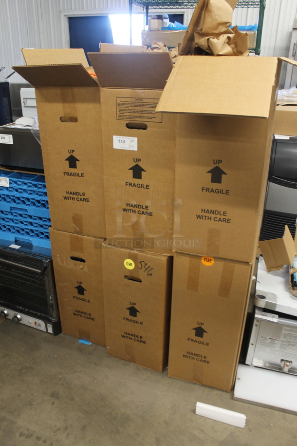 6 BRAND NEW SCRATCH AND DENT! Boxes of Grindmaster 70657 Two 3 Pot Wide Racks with One 3 Pot Riser. 6 Times Your Bid! - Image 2 of 8
