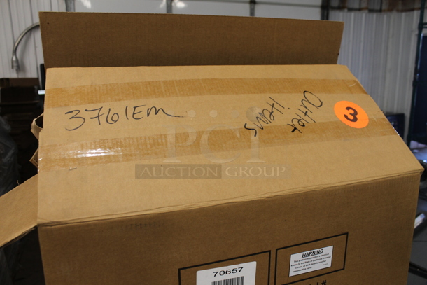6 BRAND NEW SCRATCH AND DENT! Boxes of Grindmaster 70657 Two 3 Pot Wide Racks with One 3 Pot Riser. 6 Times Your Bid! - Image 5 of 8