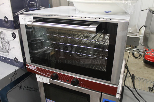 BRAND NEW SCRATCH AND DENT! Kratos 29M-002 Stainless Steel Commercial Half Size Countertop Electric Powered Convection Oven, 1.5 Cubic Feet. 120 Volts, 1 Phase. Tested and Working! - Image 3 of 6