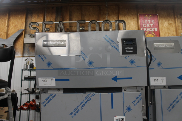 BRAND NEW SCRATCH AND DENT! 2023 Delfield 6125XL-S Stainless Steel Commercial Single Door Reach In Freezer w/ Metal Racks. 115 Volts, 1 Phase. Tested and Working! - Image 3 of 7