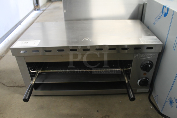 BRAND NEW SCRATCH AND DENT! 2023 Avantco 177CHSME24A Stainless Steel Commercial Electric Powered Cheese Melter. 120 Volts, 1 Phase. Tested and Working! - Image 1 of 4
