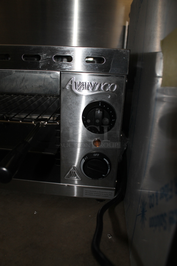 BRAND NEW SCRATCH AND DENT! 2023 Avantco 177CHSME24A Stainless Steel Commercial Electric Powered Cheese Melter. 120 Volts, 1 Phase. Tested and Working! - Image 3 of 4