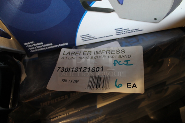 6 BRAND NEW SCRATCH AND DENT! Garvey I1812-10000 Impressa Series 18-6 #1601 1-Line Labeler. 6 Times Your Bid! - Image 8 of 8