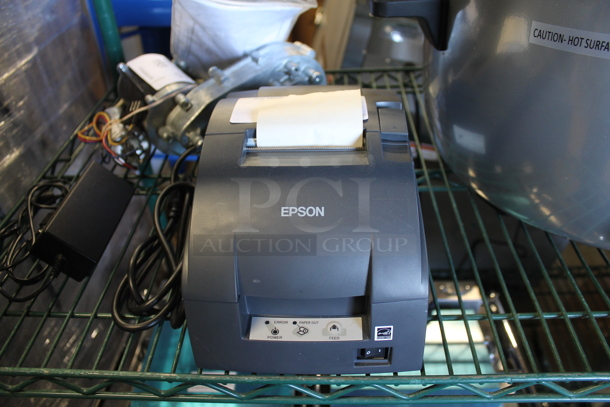 LIKE NEW! Epson M188B Receipt Printer. - Image 2 of 8
