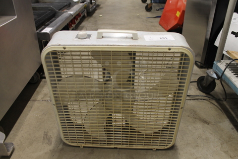 Robeson Metal Box Fan.