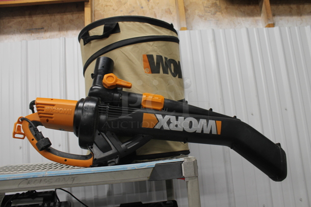 Worx WG502 Blower Mulcher Yard Vacuum. 120 Volts, 1 Phase.  - Image 5 of 6