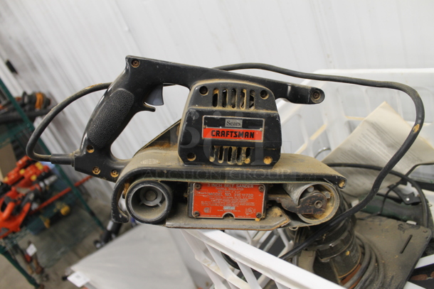 ALL ONE MONEY! Lot of Black and Decker JS660 Jigsaw, UHaul Drawbar and Sander. 120 Volts, 1 Phase.  - Image 7 of 9