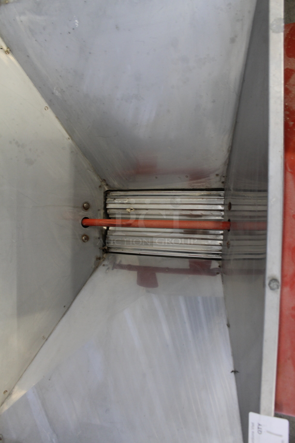 Mecnosud T1E Metal Commercial Dough Dropper Depositor. 110 Volts, 1 Phase. Tested and Powers On But Parts Do Not Move - Image 3 of 4