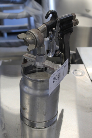 DeVilbiss Spray Gun w/ Canister.