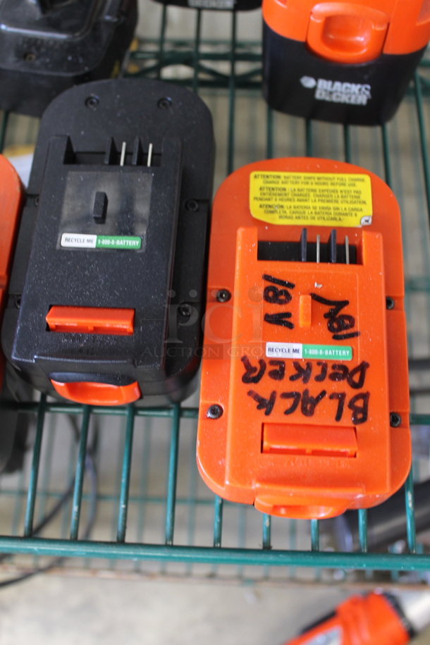 9 Batteries for Tools. 9 Times Your Bid! - Image 2 of 7