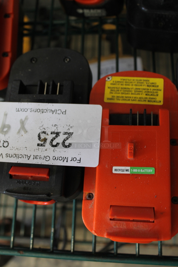 9 Batteries for Tools. 9 Times Your Bid! - Image 5 of 7