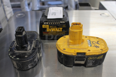 3 Items; 2 Batteries for Tools and 1 Charger. 3 Times Your Bid!