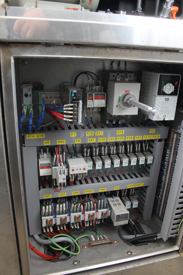 2015 Gaia GC-100 Stainless Steel Commercial Floor Style Food Waste Dryer. 208 Volts, 3 Phase. - Image 7 of 7