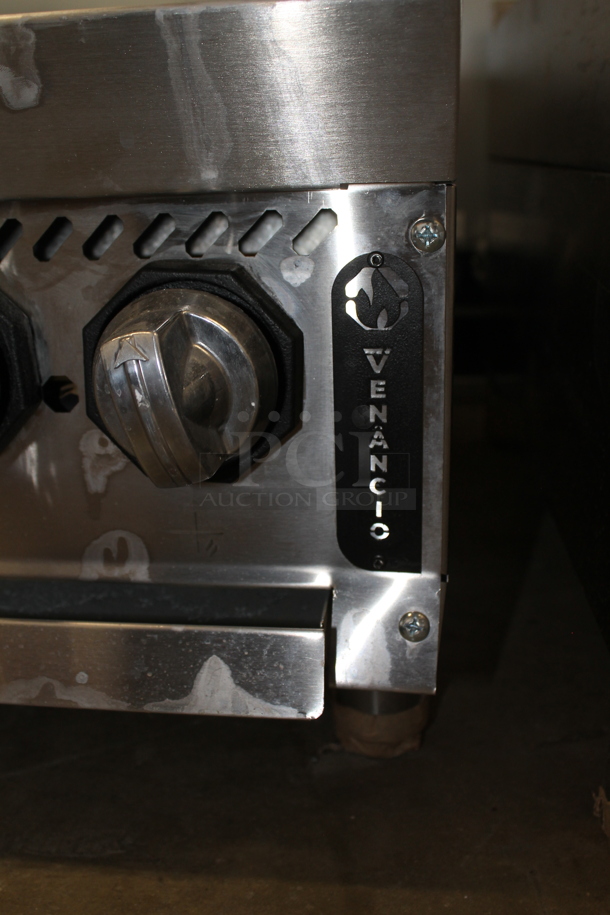 2023 Venancio O24CT-4B Stainless Steel Commercial Countertop Natural Gas Powered 4 Burner Range. 30,000 BTU. - Image 3 of 5