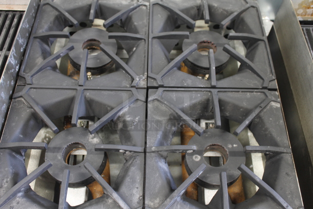 2023 Venancio O24CT-4B Stainless Steel Commercial Countertop Natural Gas Powered 4 Burner Range. 30,000 BTU. - Image 4 of 5