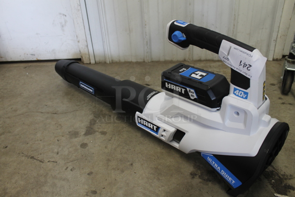 Hart HLBL071VNM-DY Supercharge Leaf Blower. Unit Is a Store Display - Image 2 of 5