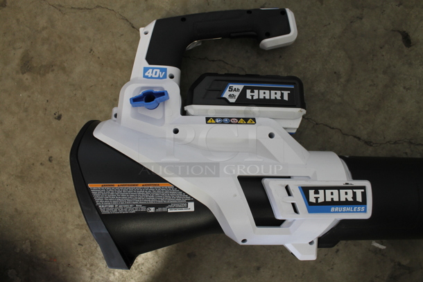Hart HLBL071VNM-DY Supercharge Leaf Blower. Unit Is a Store Display - Image 4 of 5
