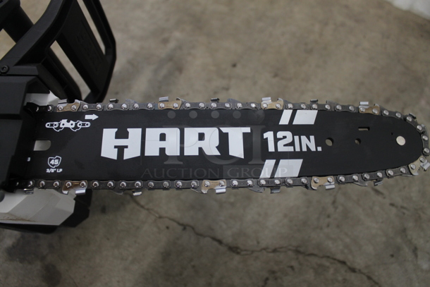 Hart HGCS02-DY 12" Chainsaw.  Unit Is a Store Display - Image 5 of 6