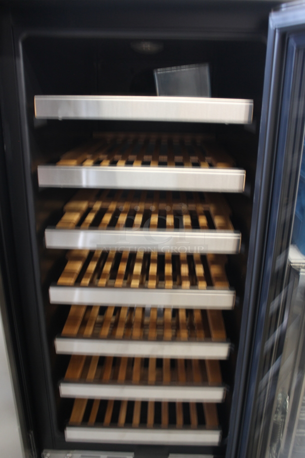 BRAND NEW SCRATCH AND DENT! Whynter BWR-33SD 33 Bottle 15" Built In Stainless Wine Refrigerator Cooler Merchandiser. 115 Volts, 1 Phase. Tested and Working! - Image 3 of 5