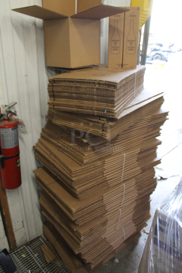PALLET LOT of Cardboard Boxes Including 10-7/8"x8-1/8"x9-3/4" - Image 1 of 7