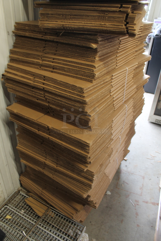 PALLET LOT of Cardboard Boxes Including 10-7/8"x8-1/8"x9-3/4" - Image 3 of 7