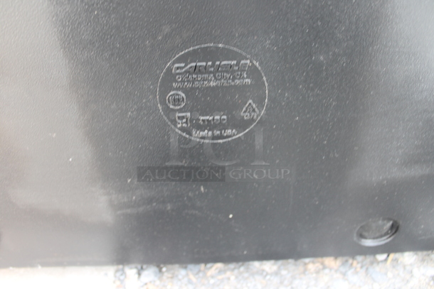 BRAND NEW SCRATCH AND DENT! Carlisle IT18003 Cateraide™ IT Onyx Black Top Loading 8" Deep Insulated Food Pan Carrier - Image 5 of 5