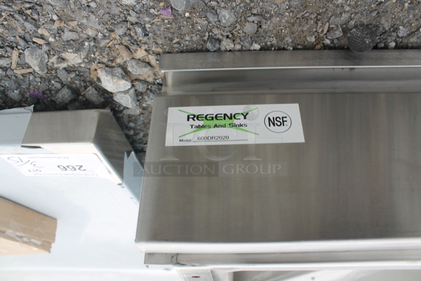 BRAND NEW SCRATCH AND DENT! Regency 600DR2020 20" x 20" x 5" Drawer with Stainless Steel Front - Image 4 of 4