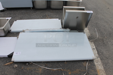 BRAND NEW SCRATCH AND DENT! Stainless Steel Table