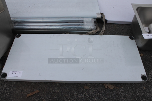 BRAND NEW SCRATCH AND DENT! Stainless Steel Under Shelf. - Image 2 of 3