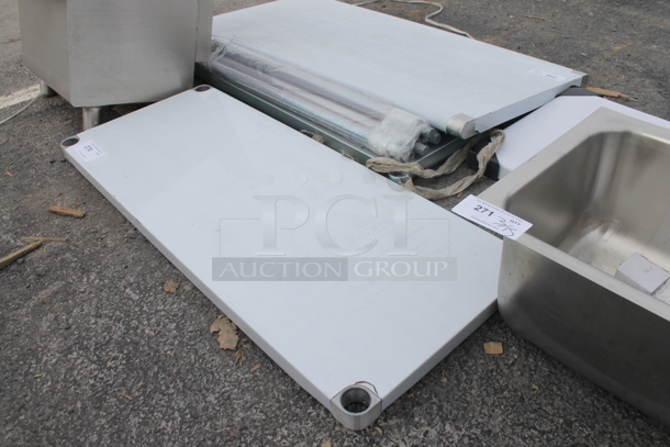 BRAND NEW SCRATCH AND DENT! Stainless Steel Under Shelf. - Image 3 of 3